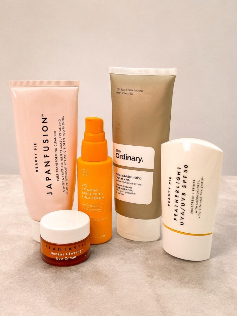 Skincare routine for busy moms