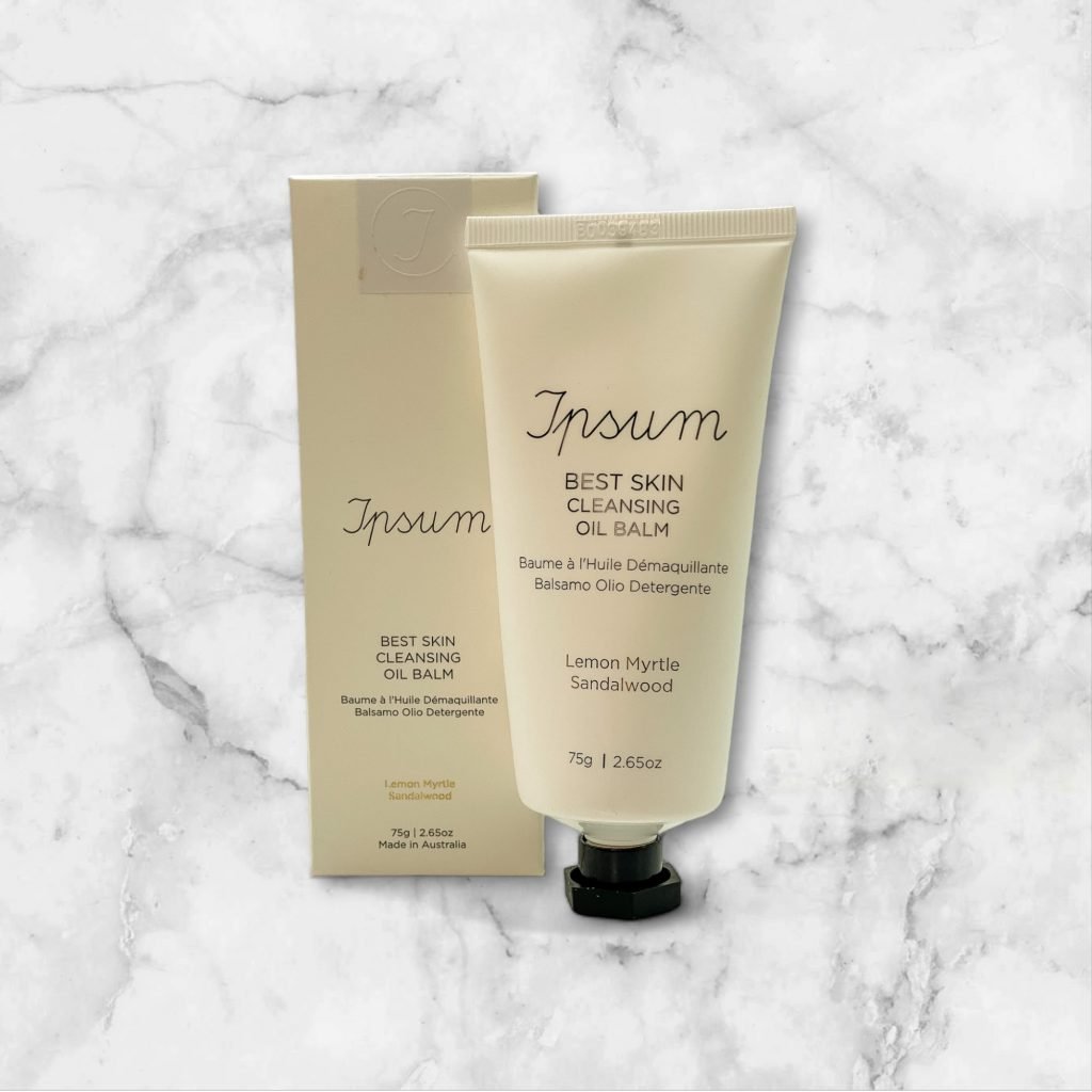 Ipsum cleanser for a summer evening skincare routine