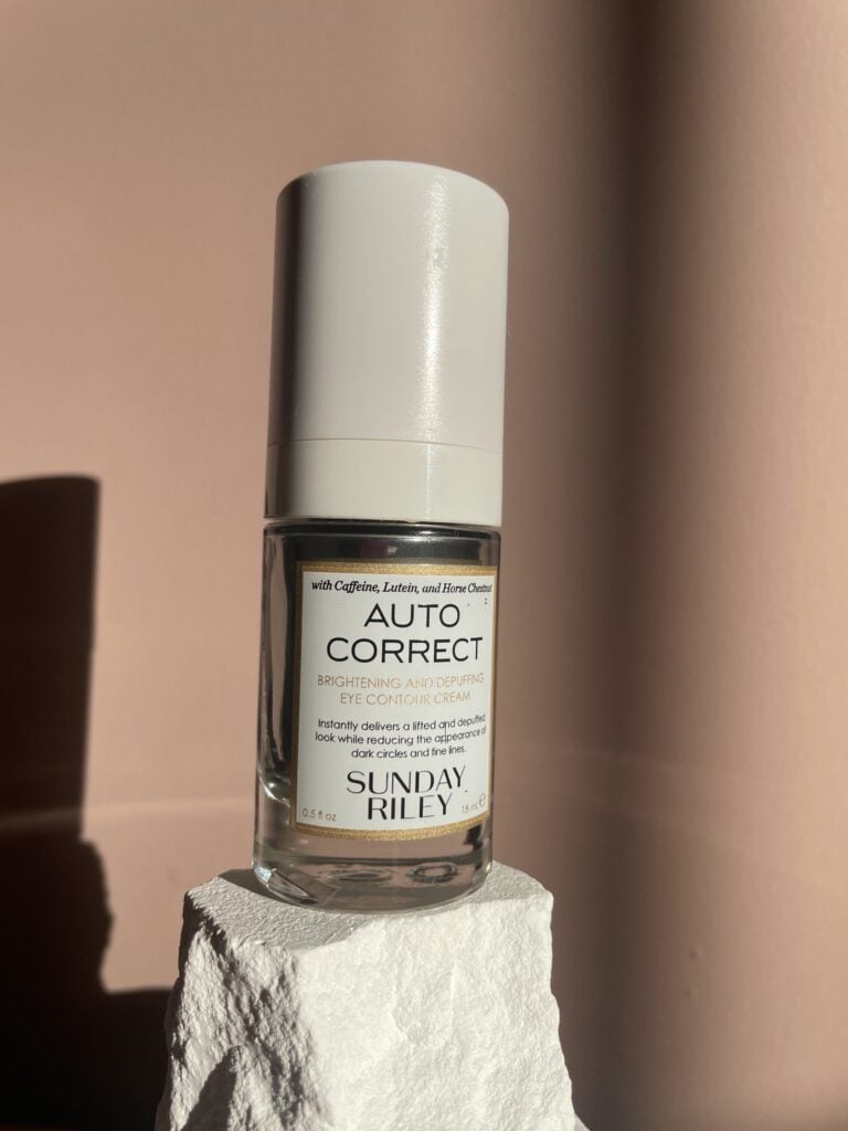 Sunday Riley Autocorrect eye cream for dark circles