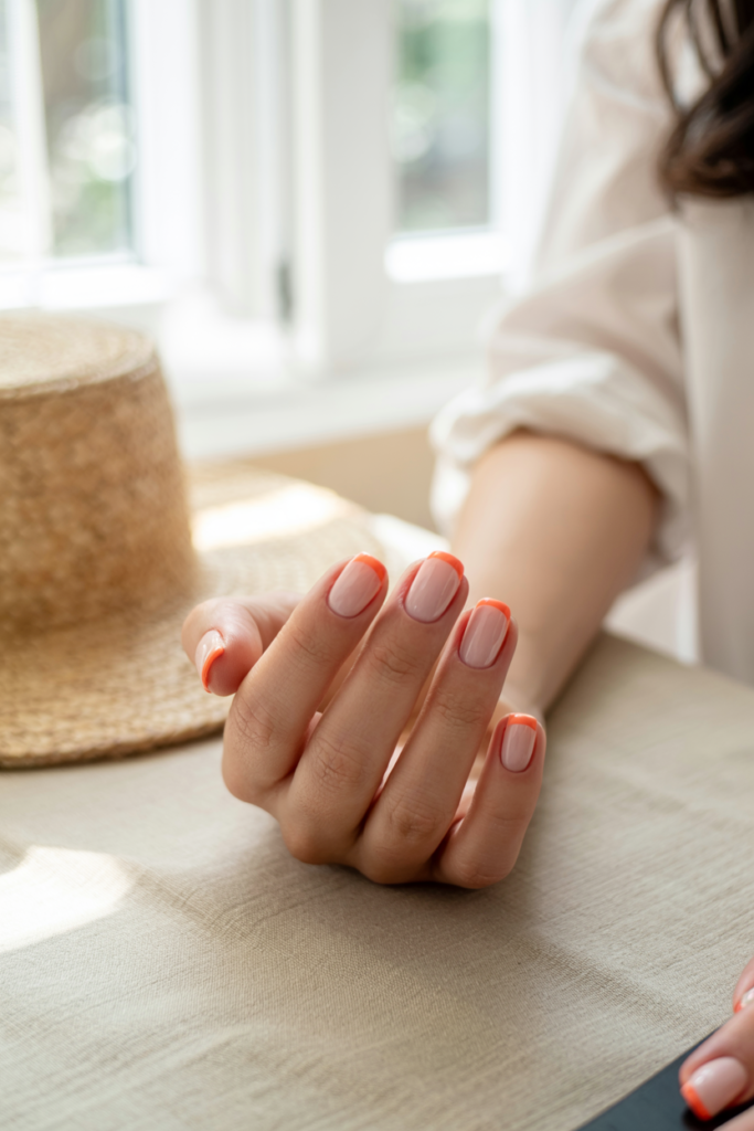 French manicure nails