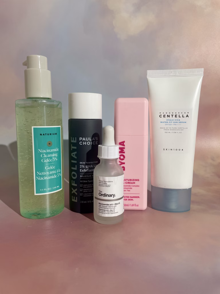 Oily skincare routine